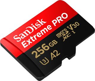 SanDisk Extreme PRO microSDXC 256 GB + Adaptador