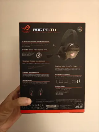 Cuffie Wireless Gaming Asus ROG Pelta