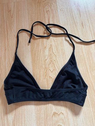 Bikini Halter Negro