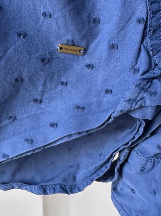 Camisa Tommy Hilfiger azul talla M/L Mujer