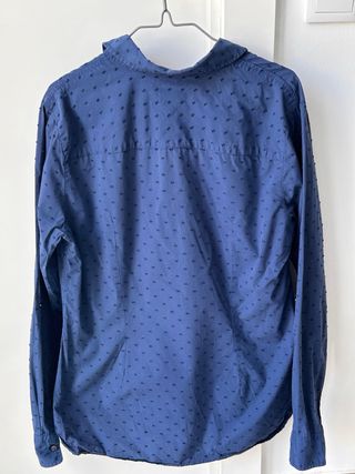 Camisa Tommy Hilfiger azul talla M/L Mujer