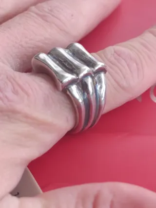 Anillo Mujer Unode50 Plata Nuevo