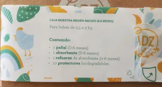 Lote Pañales Tela Reutilizables ADZ