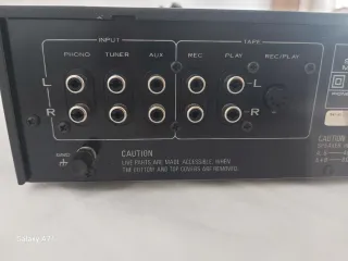 Amplificador Pioneer SA-408 Plata