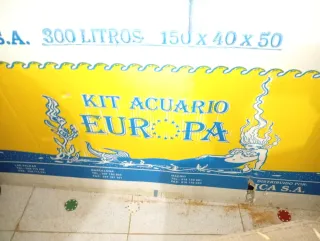 KIT COMPLETO ACUARIO EUROPA 300L + ACCESORIOS