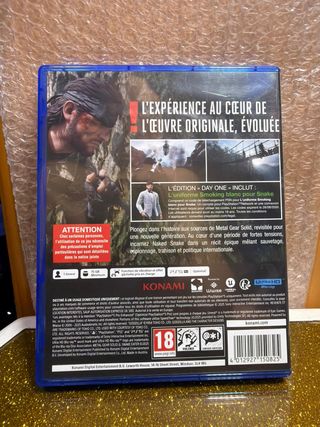 Metal Gear Solid Delta : Snake Eater para PS5