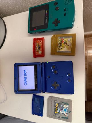 Lote Consolas Nintendo Game Boy Color y SP