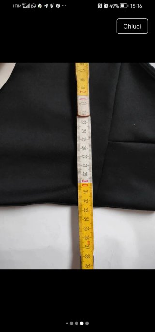 Top sportivo Adidas aeroready nero taglia L