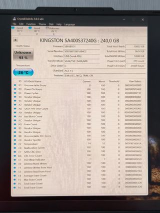 SSD Kingston 240GB SATA 2.5