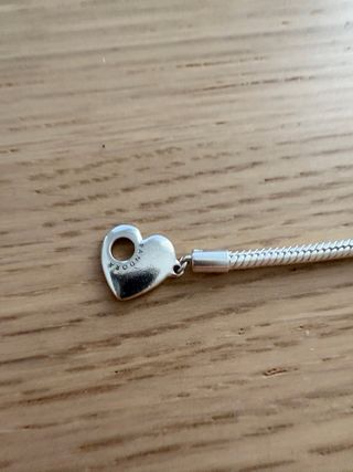 Pulsera Pandora Corazón Plata