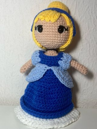 Muñeca Cenicienta Amigurumi Crochet