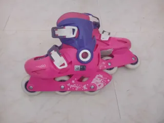 Patines Oxelo Infantiles Ajustables Rosa