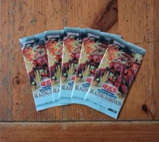 Yu-Gi-Oh! Blazing Dominion - 5 Bustine