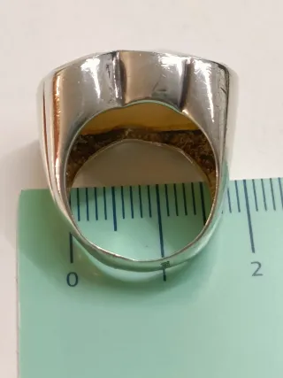 Anillo Tous Oso Nácar Plata