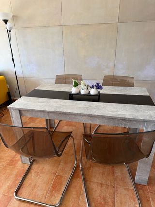 Mesa y 4 Sillas Tobias Ikea Comedor