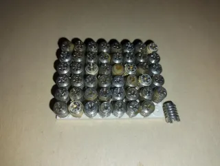 TENTE 48 amortiguadores cromados.