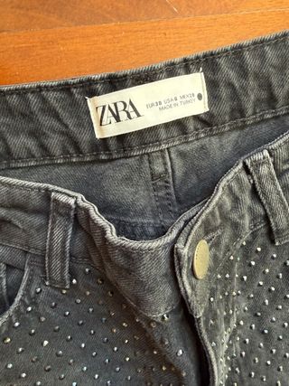 Jeans Zara donna n.38 con strass