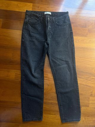 Jeans Zara donna n.38 con strass