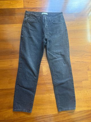 Jeans Zara donna n.38 con strass