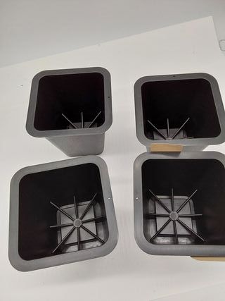 Lufia Elevadores de Muebles de Cama, Elevadores de Cama Resistentes de 15 cm para Sofá, Mesa, Silla o Escritorio, Juego de 4 Ele