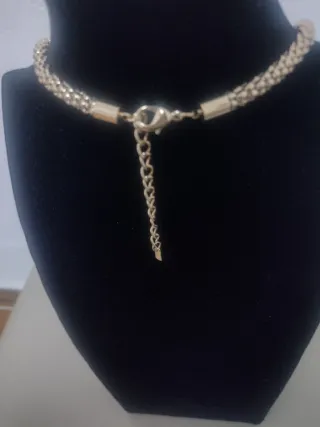 Collana donna elegante oro e perle