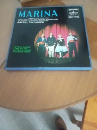Vinilo Ópera Marina Caja y Libreto