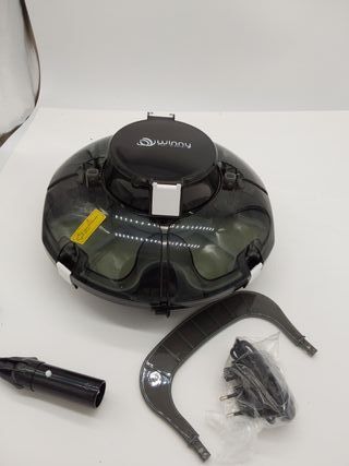 WINNY POOL CLEANER Winny 200 Limpiafondos Piscina, Inalámbrico Robot Limpiafondos Piscina, 75Min Autonomía, Piscinas Desmontable