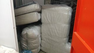 Sofá 3 plazas + chaise longue izquierda perla