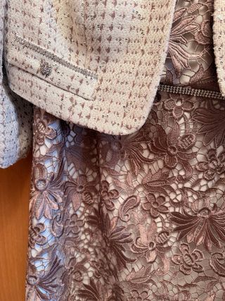 Traje de madrina Sonia Peña