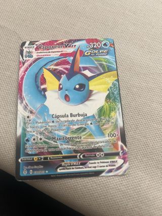 Carta Pokémon Vaporeon VMAX