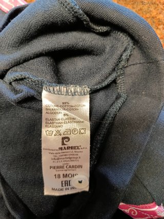 Tutina bimba Pierre Cardin blu 18 mesi