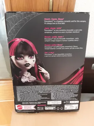 Caja Muñeca Draculaura Reel Drama Monster High