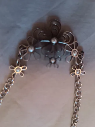 Colgante y pulsera Lotus flores perla