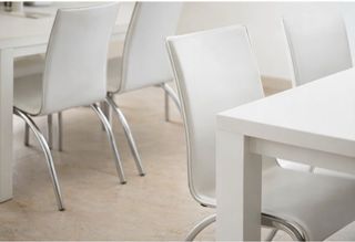 6 Sillas Comedor Blancas Diseño Moderno