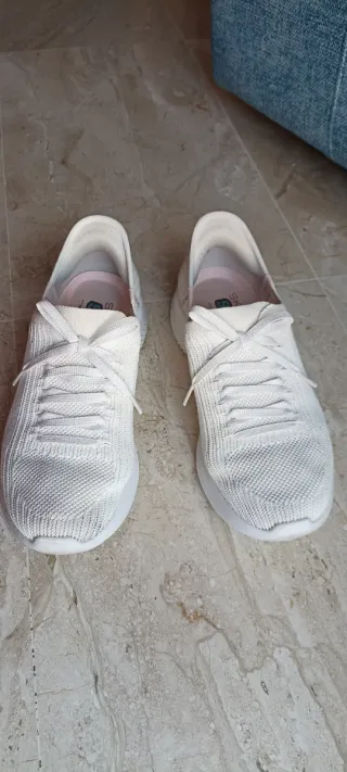 Bambas Skechers Mujer Blancas Talla 38