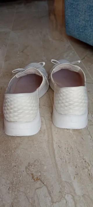 Bambas Skechers Mujer Blancas Talla 38