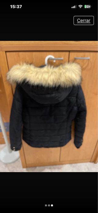 Anorak Pinkie Negro con Capucha
