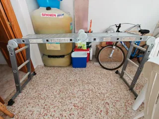 Escalera larga tipo andamio