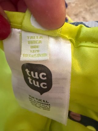 Saco Carro Tuc Tuc Universal