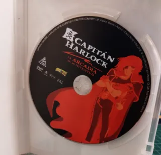 DVD Capitán Harlock La Arcadia de mi Juventud