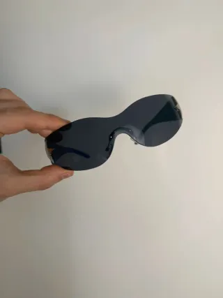 Occhiali Da Sole Y2K Viola Oversize