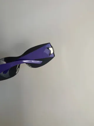 Occhiali Da Sole Y2K Viola Oversize