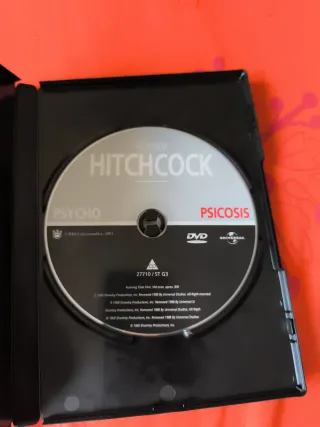 Psicosis. Alfred Hitchock. DVD
