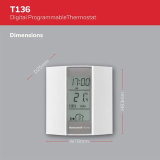 Honeywell Home T136C110AEU T136: Termostato programmabile
