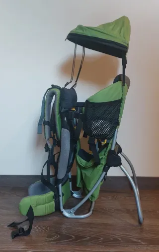 Mochila Portabebés Senderismo Verde