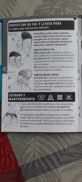 Mochila Portabebés Senderismo Verde