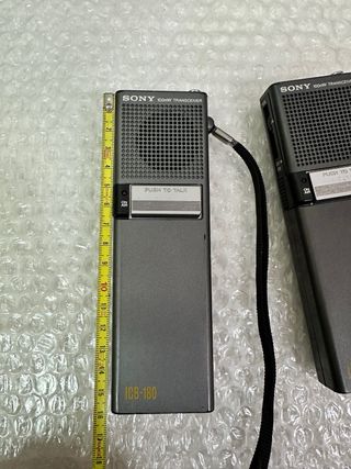 Sony ICB-180 Walkie Talkie Vintage