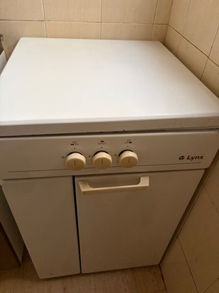 Cocina de gas Lynx blanca