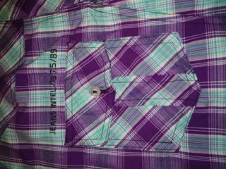 Camicia a righe uomo