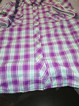 Camicia a righe uomo